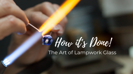 How it's Done! the art of lampwork glass blog cover