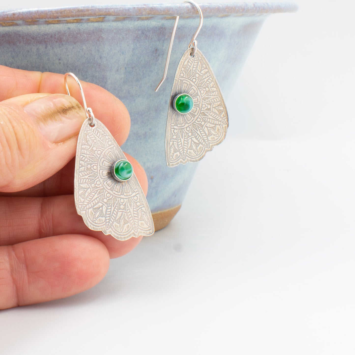 Aurora Lace Butterfly Wing Earrings