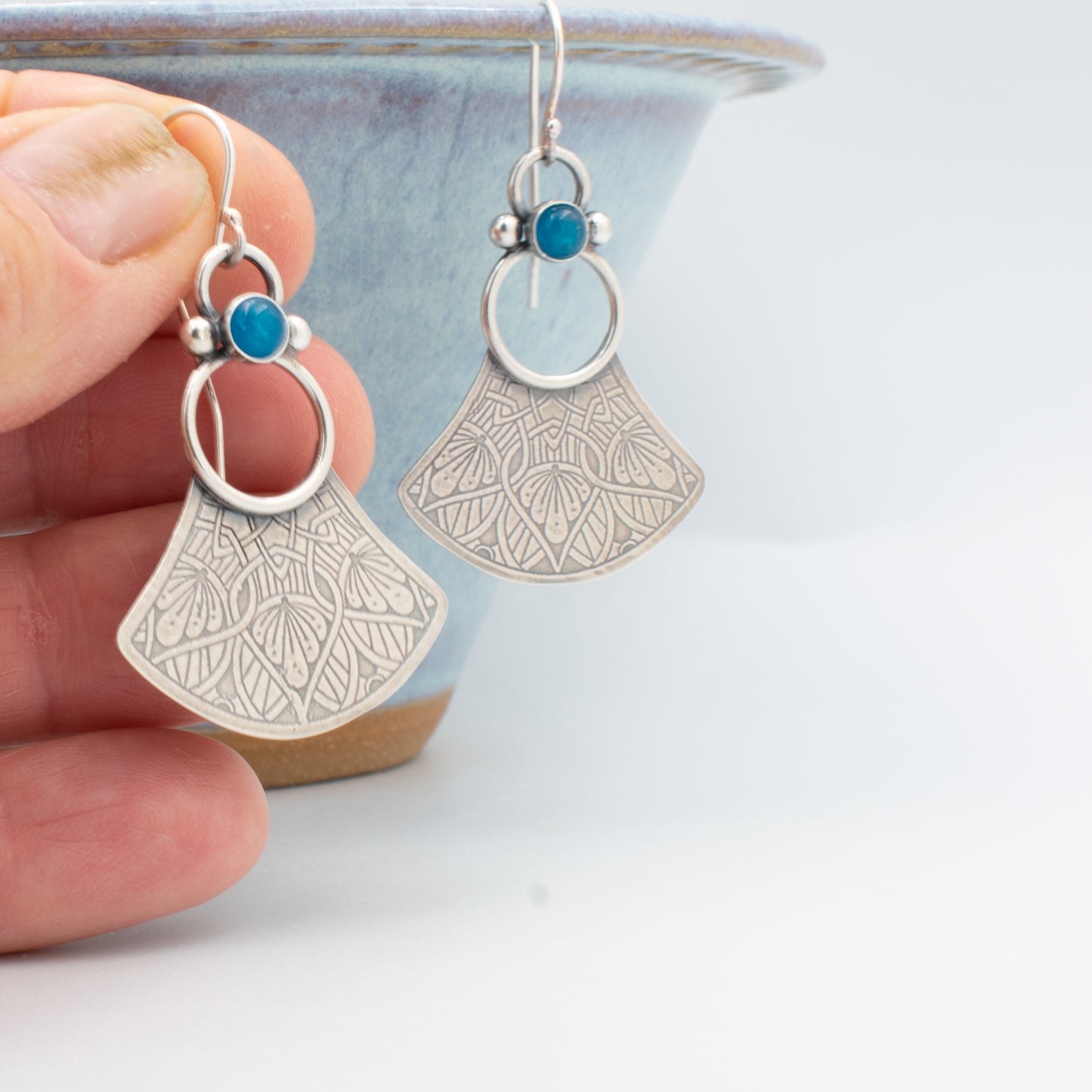 Bahia Blue Fiesta Jess Earrings