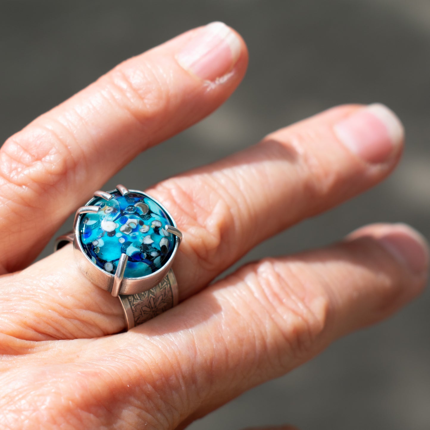 Is it Turquoise Prong Set Ring