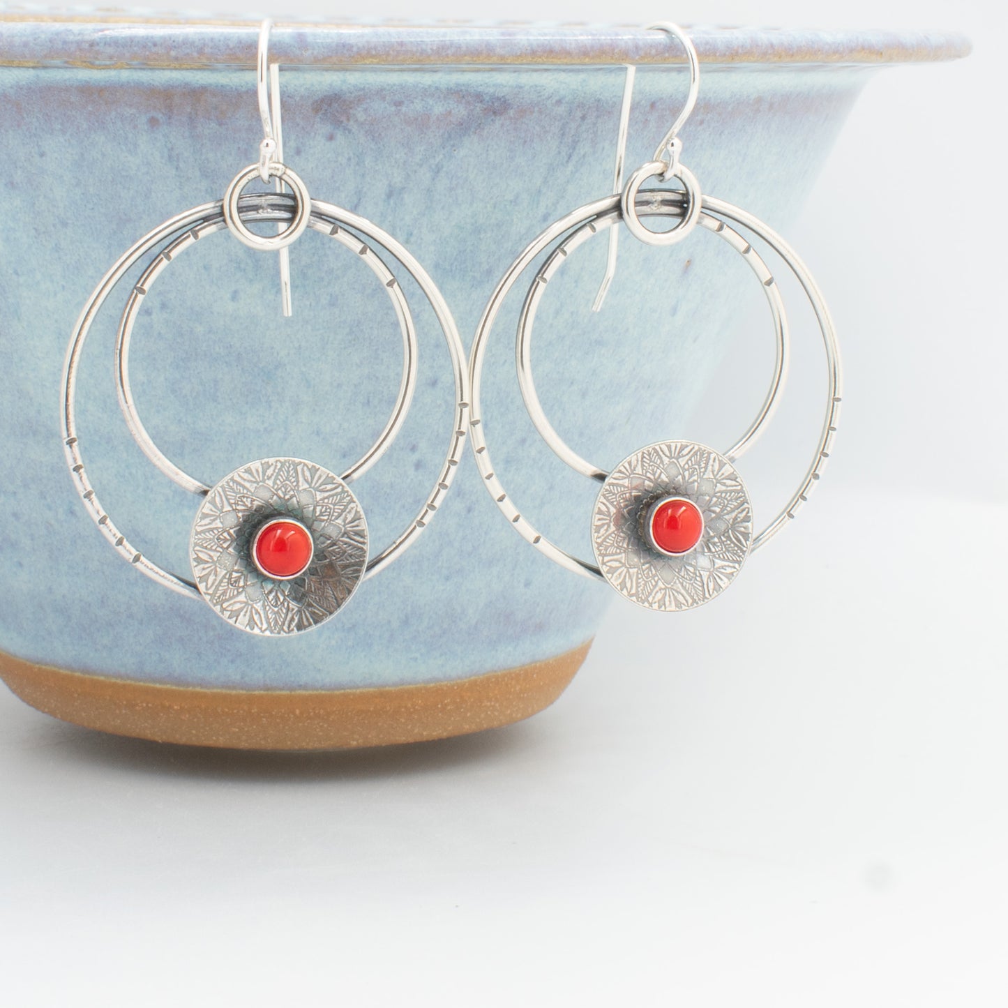 Percimin Double Hoop Earrings