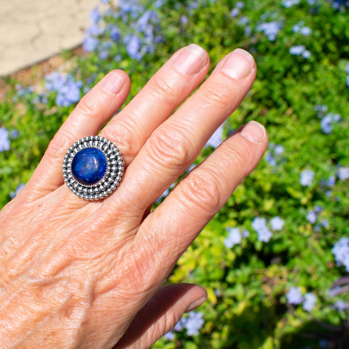 Phyche Beaded Ring