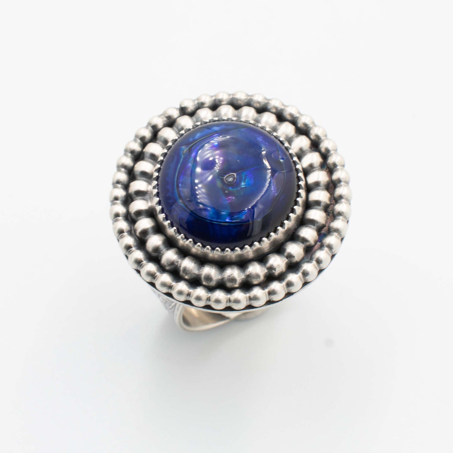 Phyche Beaded Ring