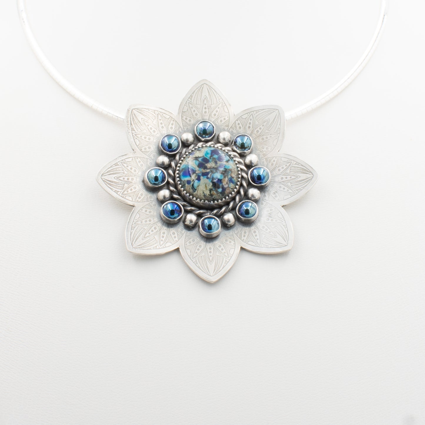 Is it Turquoise and Phyche Necklace