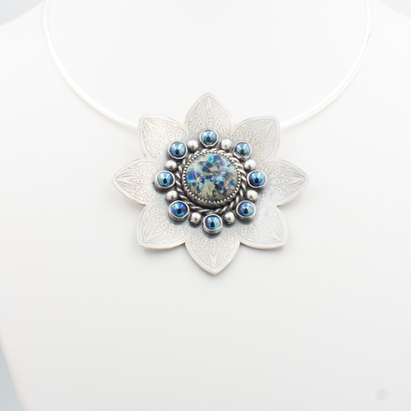 Is it Turquoise and Phyche Necklace
