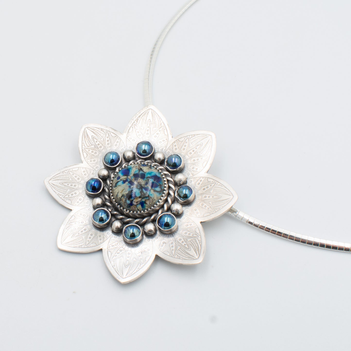 Is it Turquoise and Phyche Necklace