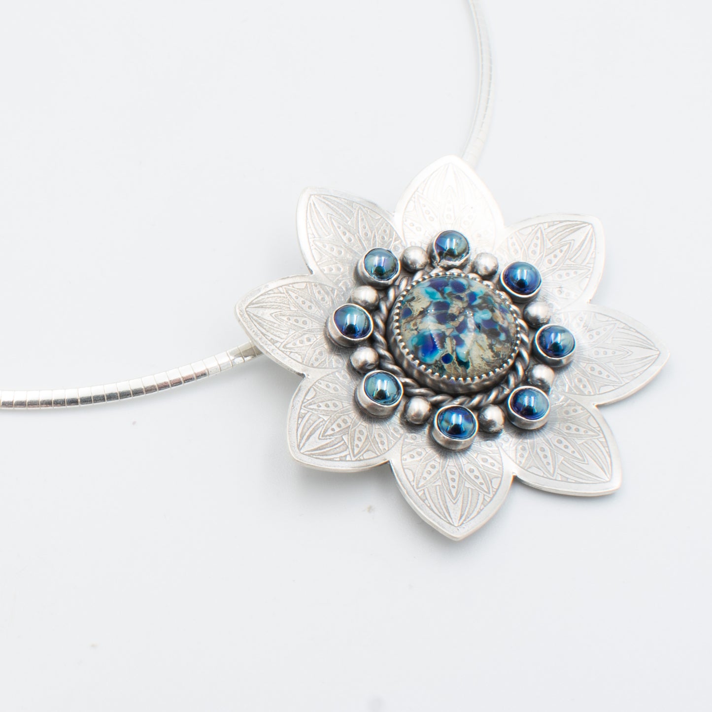 Is it Turquoise and Phyche Necklace