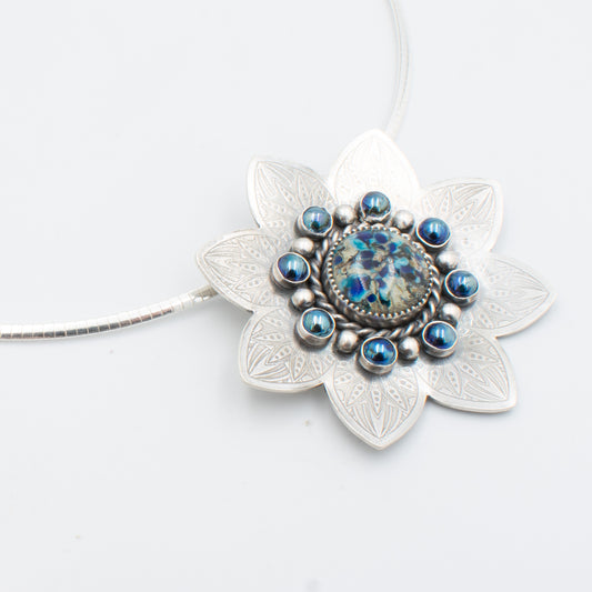 Is it Turquoise and Phyche Necklace
