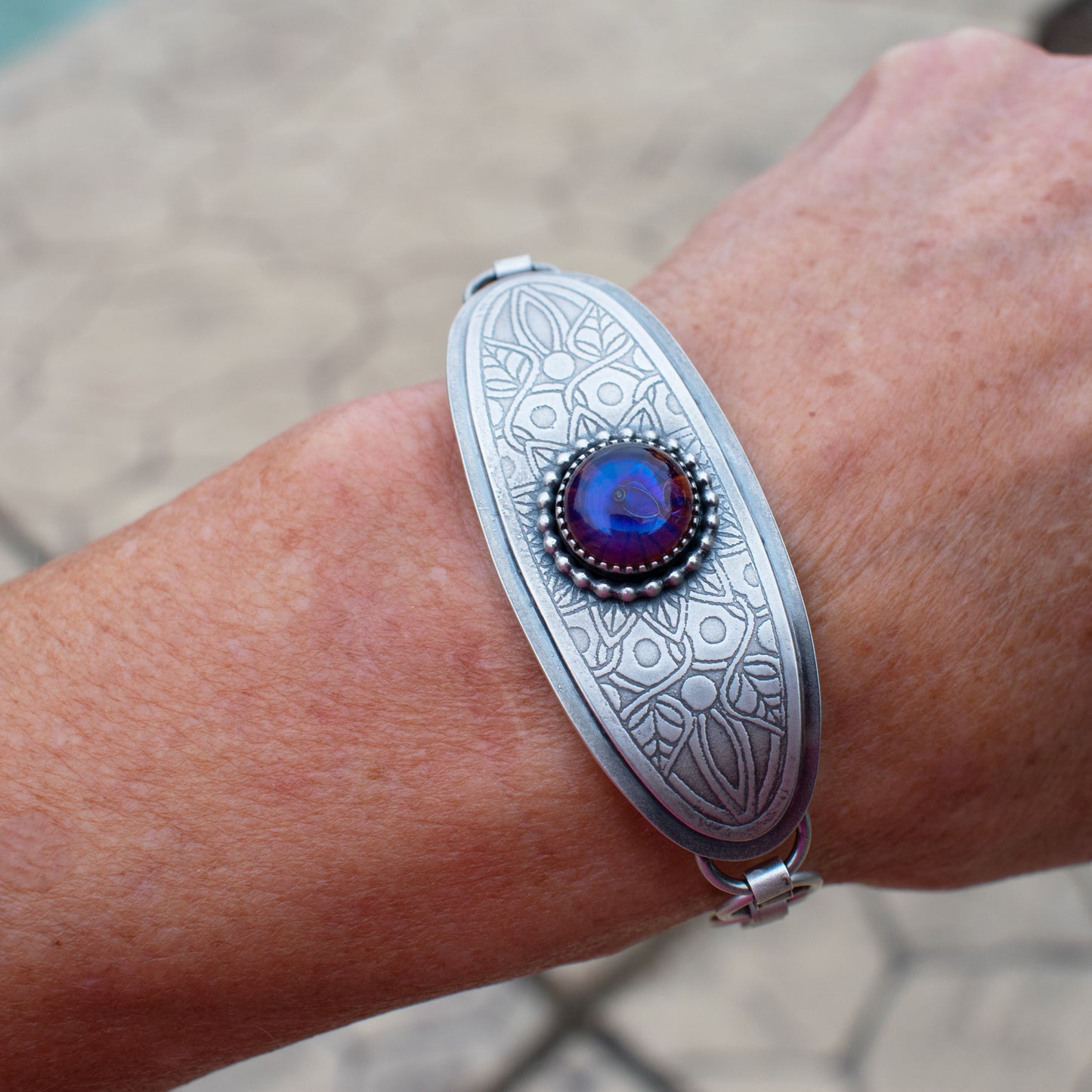 Kalypso Band and Chain Bracelet