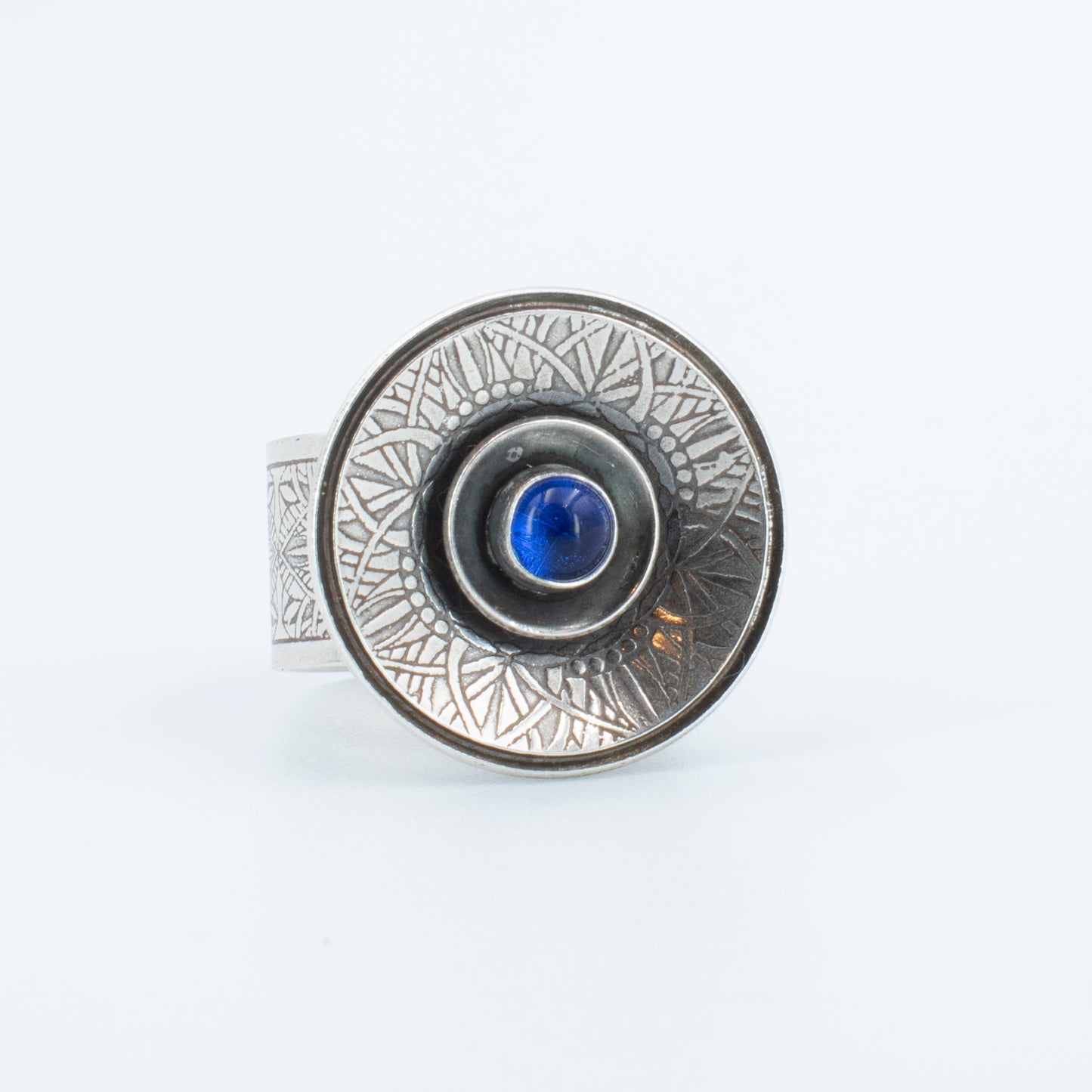 Denim Blue Fiesta Ring