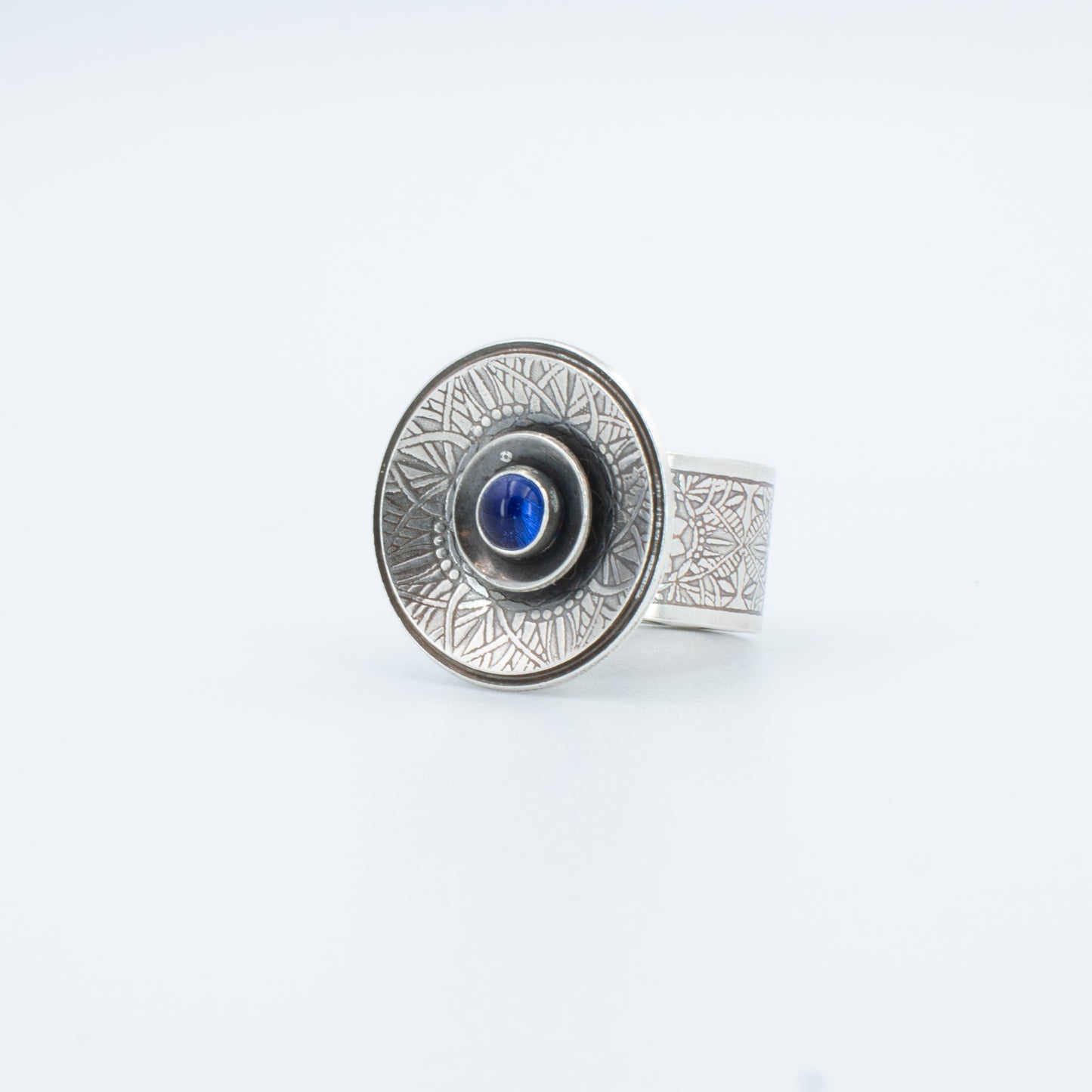Denim Blue Fiesta Ring