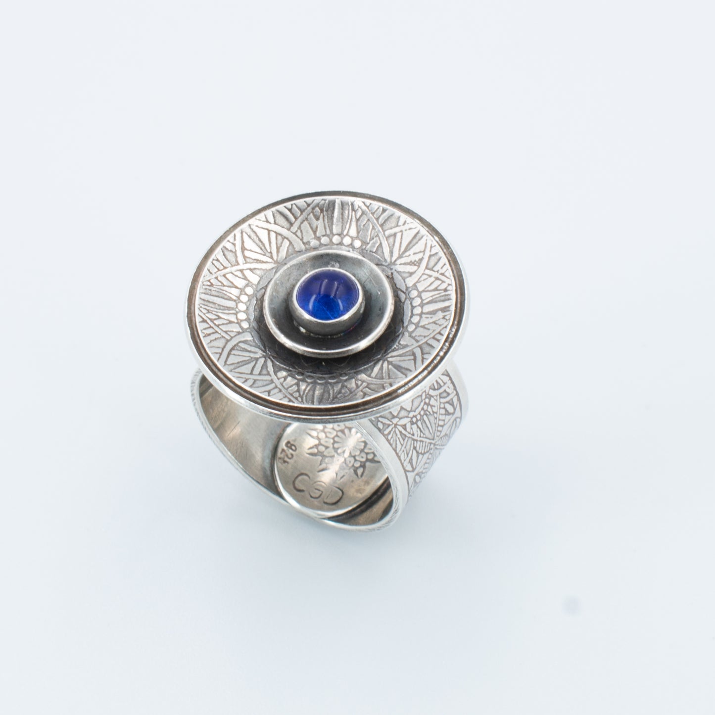 Denim Blue Fiesta Ring
