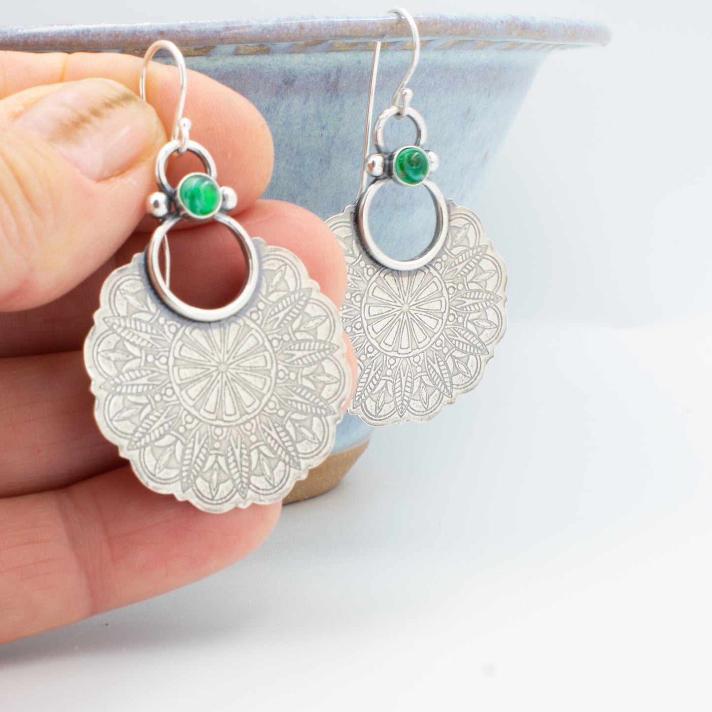 Aurora Jess Mandala Earrings