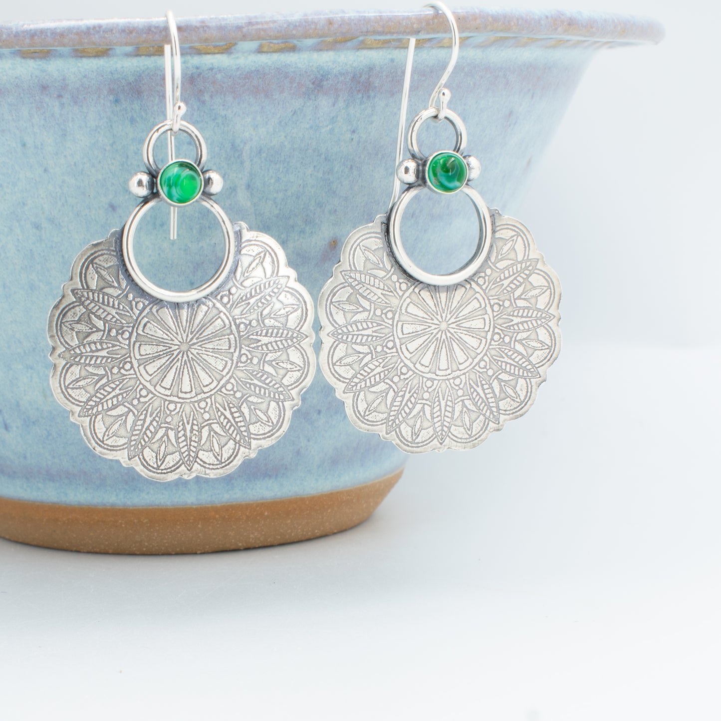 Aurora Jess Mandala Earrings