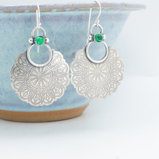 Aurora Jess Mandala Earrings