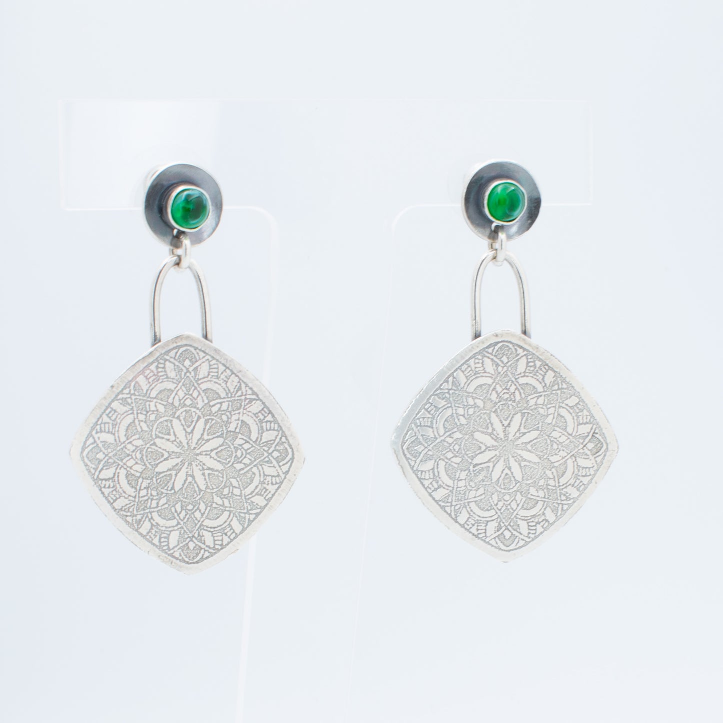 Aurora Soft Square Post Earrings