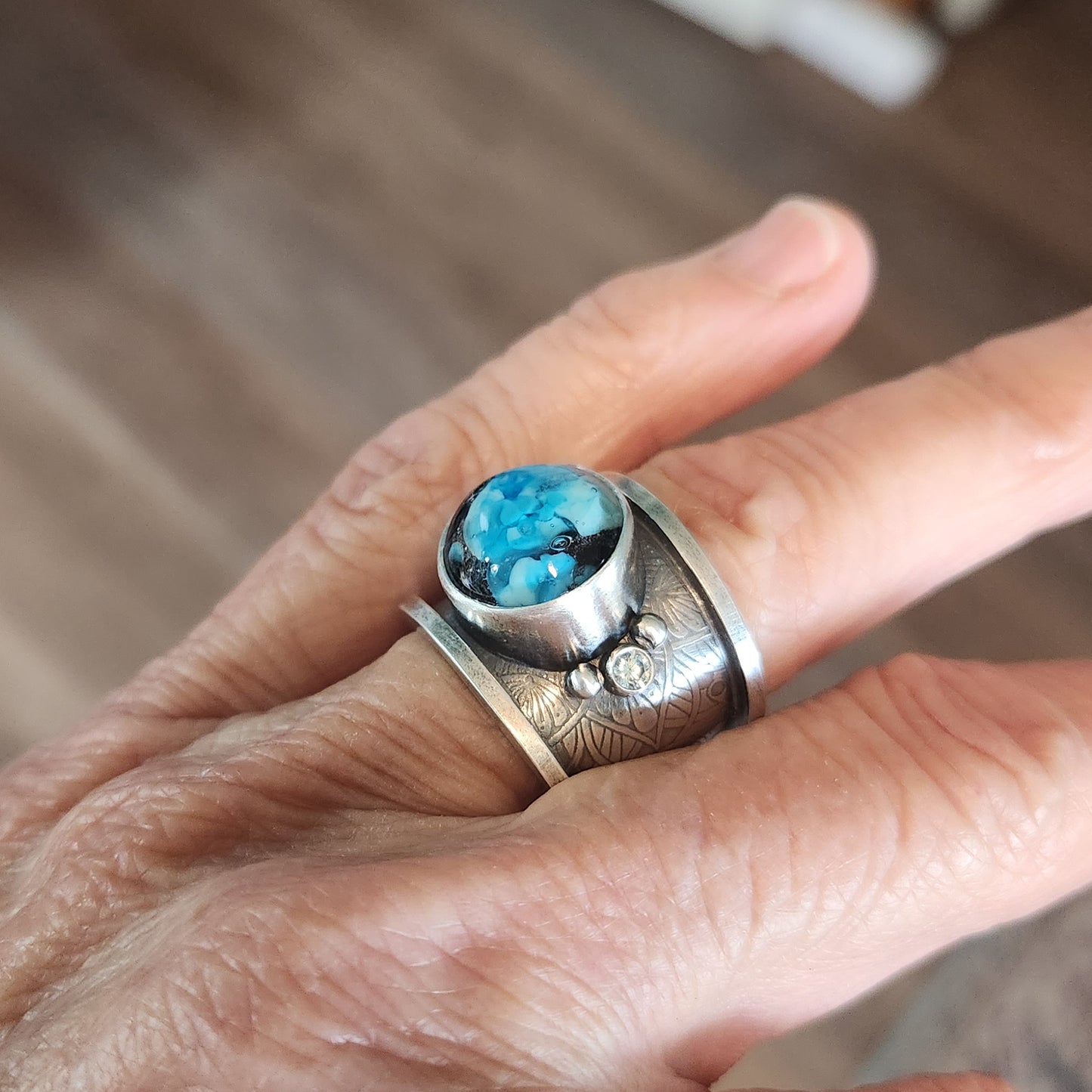 Blue Moon Cigar Ring