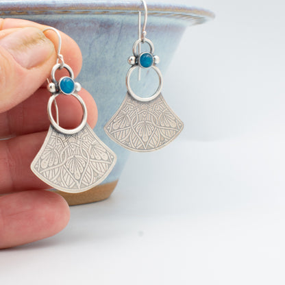 Bahia Blue Fiesta Jess Earrings