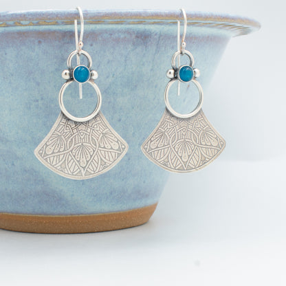 Bahia Blue Fiesta Jess Earrings