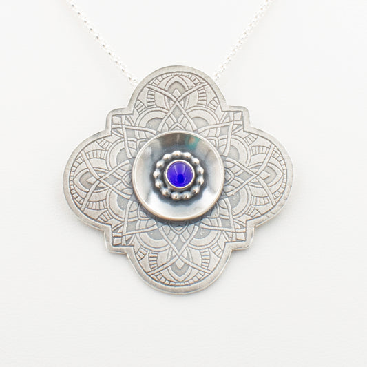 Cobalt Blue Layered Necklace