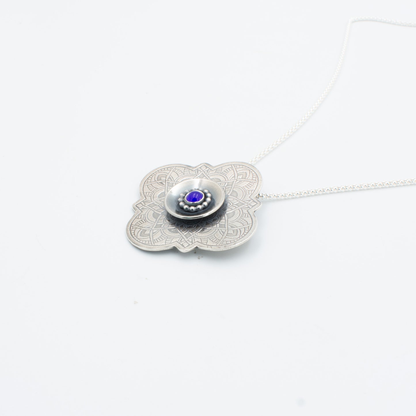 Cobalt Blue Layered Necklace