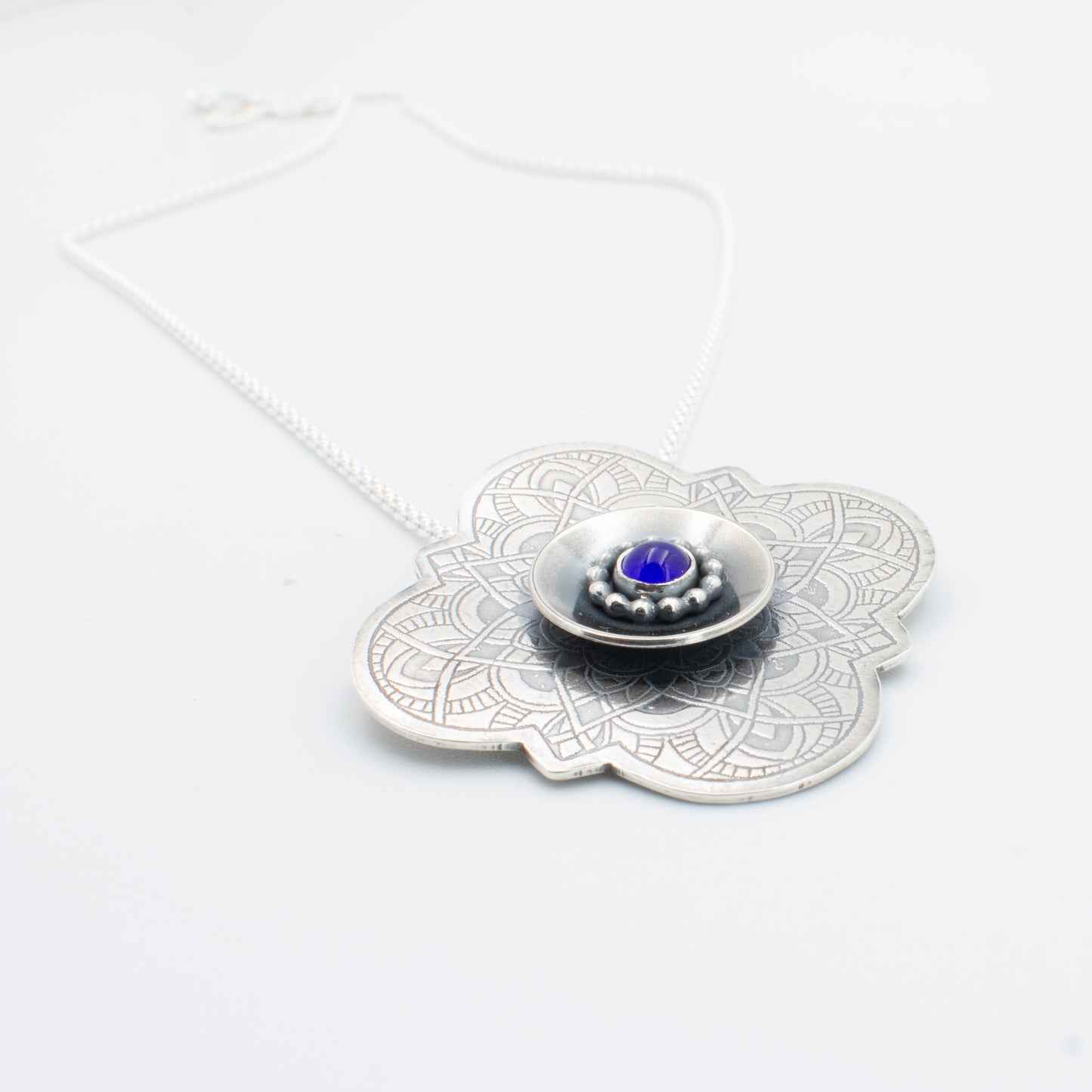 Cobalt Blue Layered Necklace