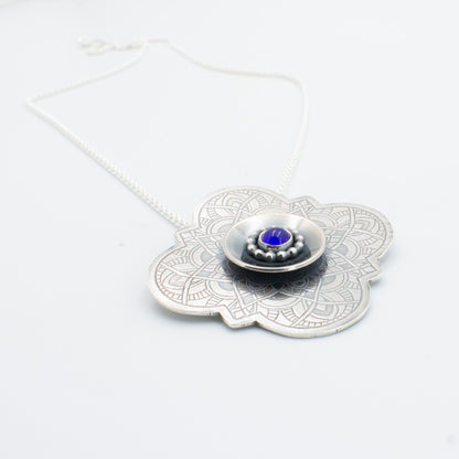 Cobalt Blue Layered Necklace