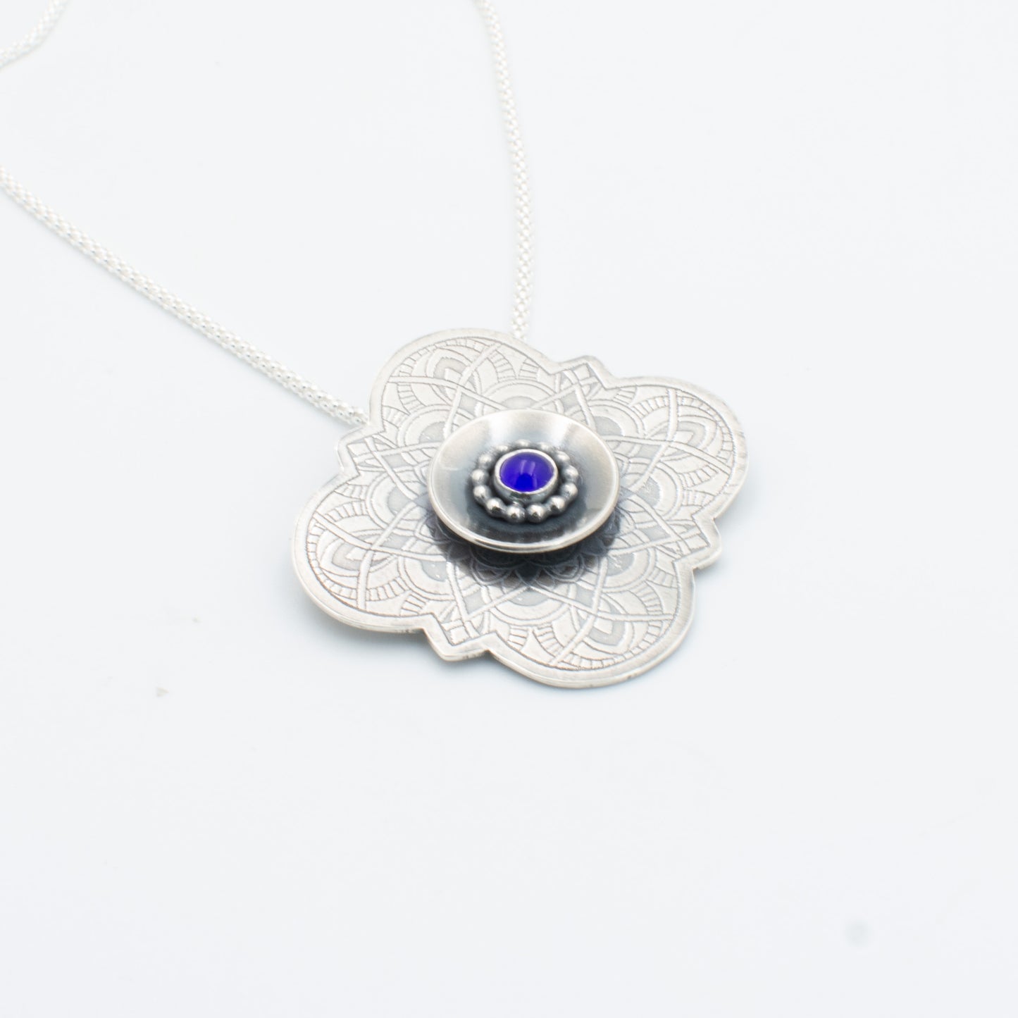 Cobalt Blue Layered Necklace