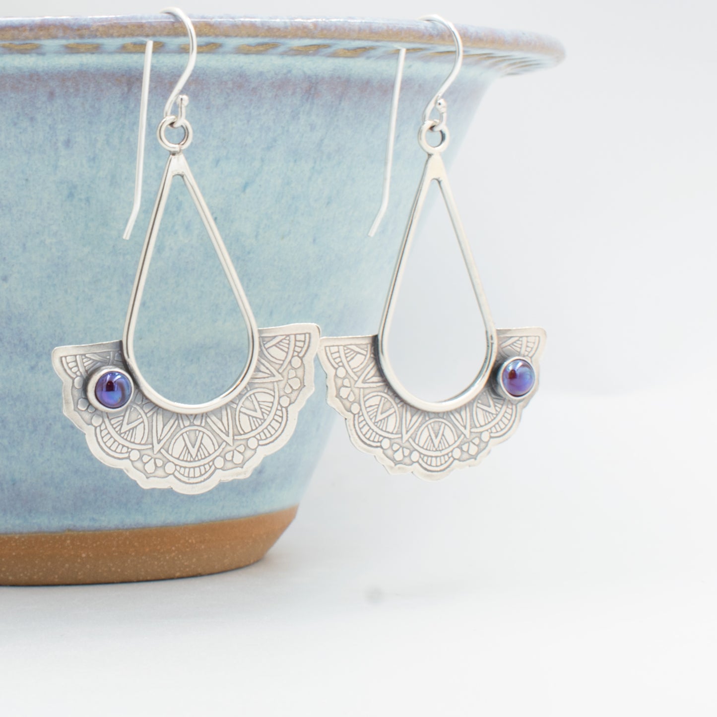 Kalypso Half Mandala Earrings