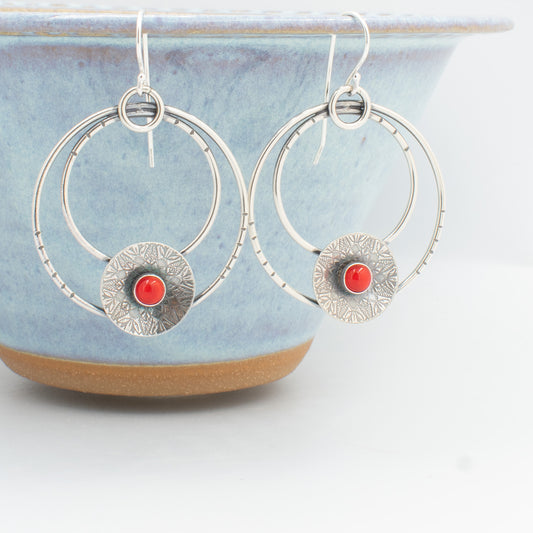 Percimin Double Hoop Earrings