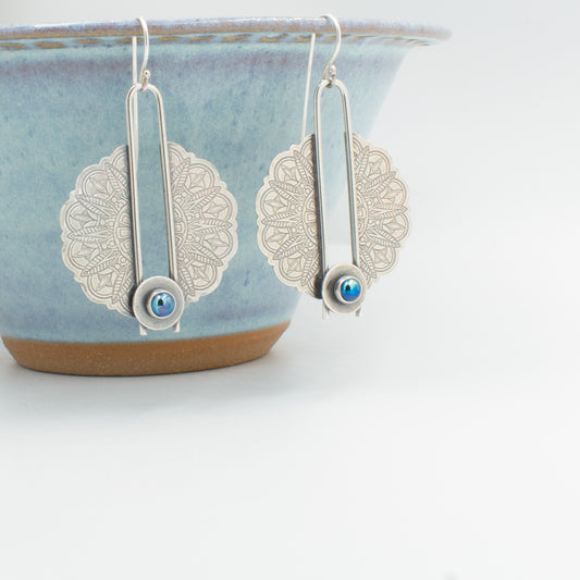 Phyche Double Mandala Earrings