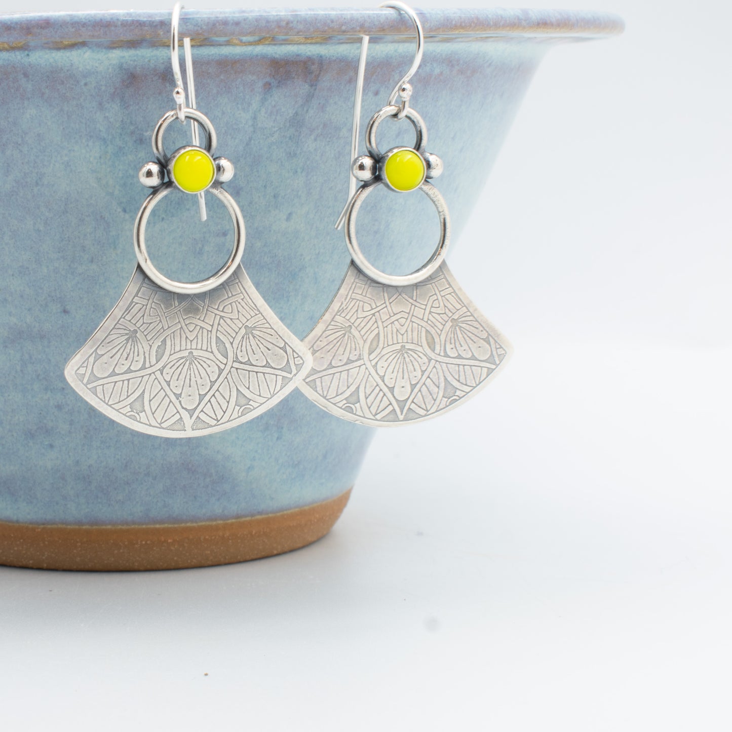 Soft Yellow Fiesta Jess Earrings