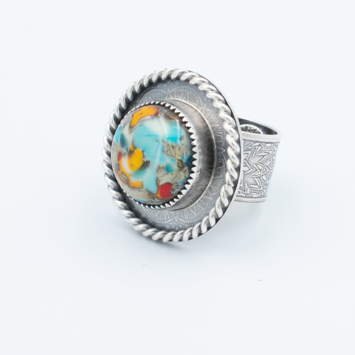 Summertime Delight Mandala Ring