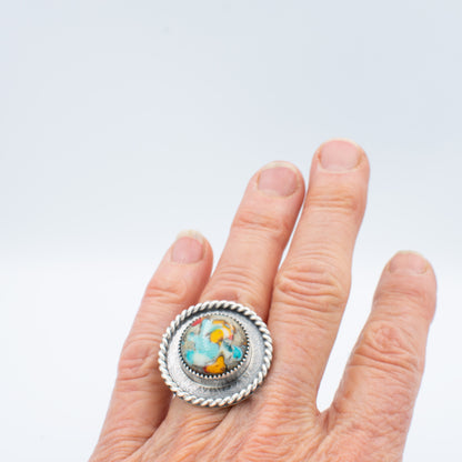 Summertime Delight Mandala Ring