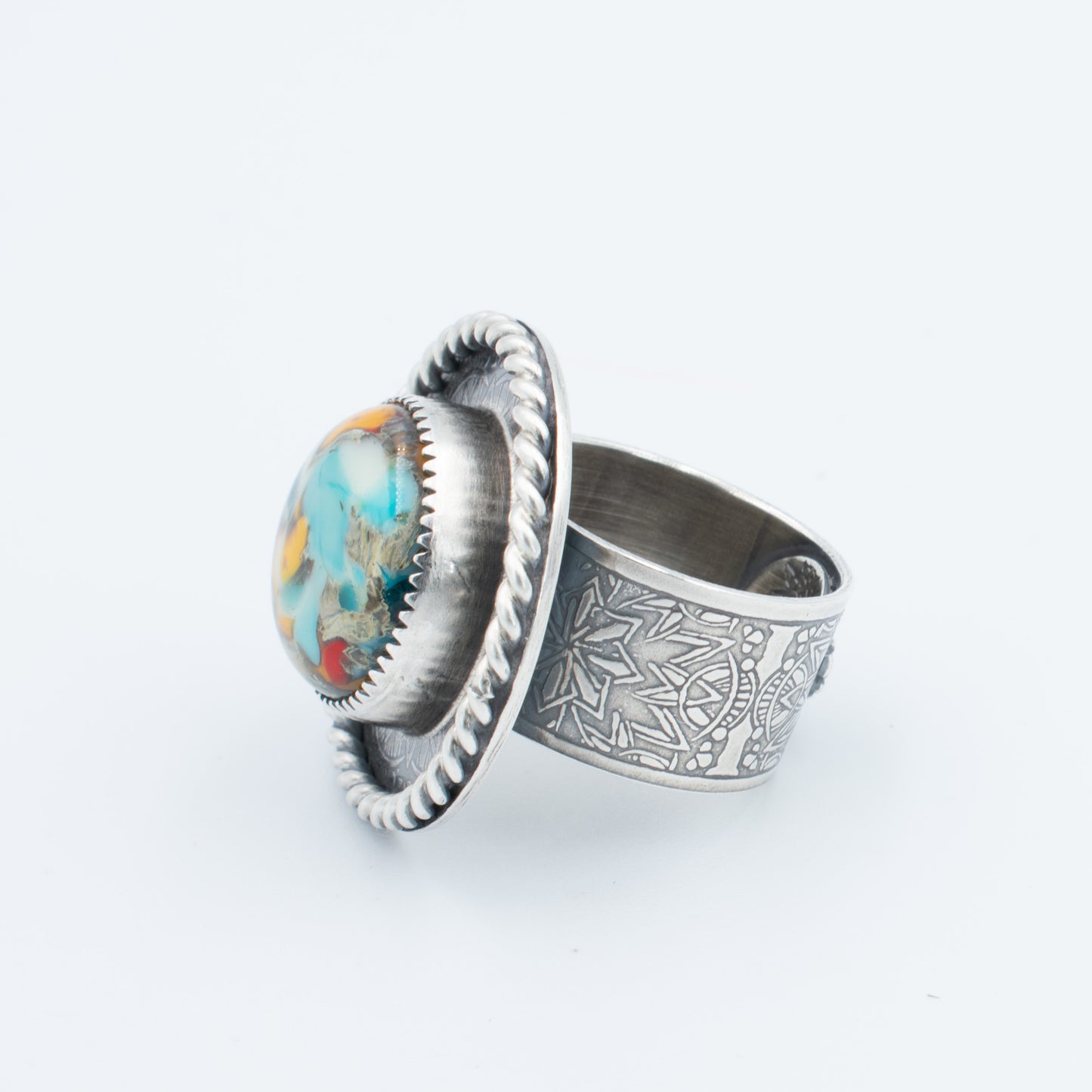 Summertime Delight Mandala Ring