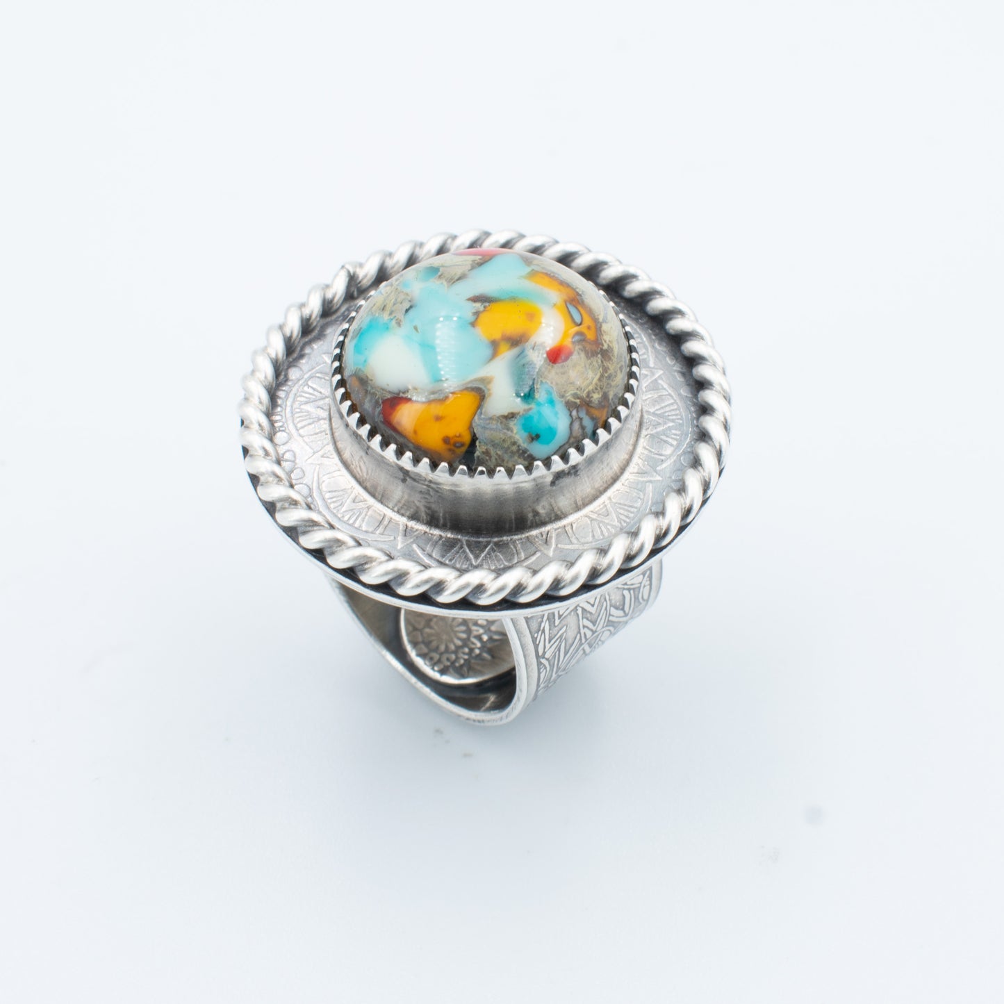 Summertime Delight Mandala Ring