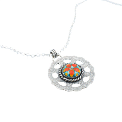 Summertime Sunshine Filigree Necklace