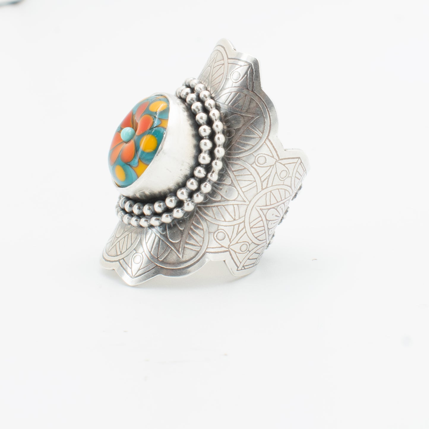 Summetime Sunshine Saddle Ring