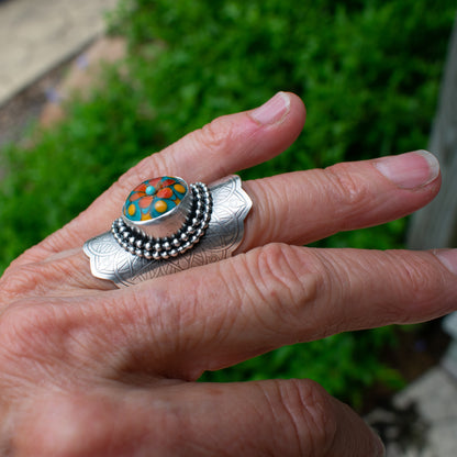 Summetime Sunshine Saddle Ring