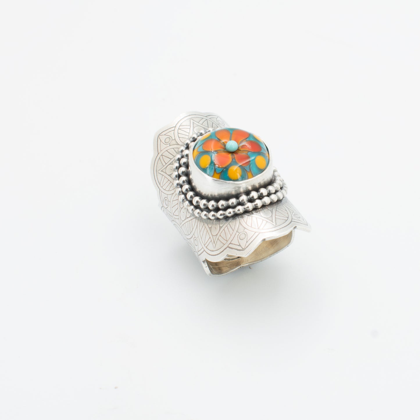 Summetime Sunshine Saddle Ring