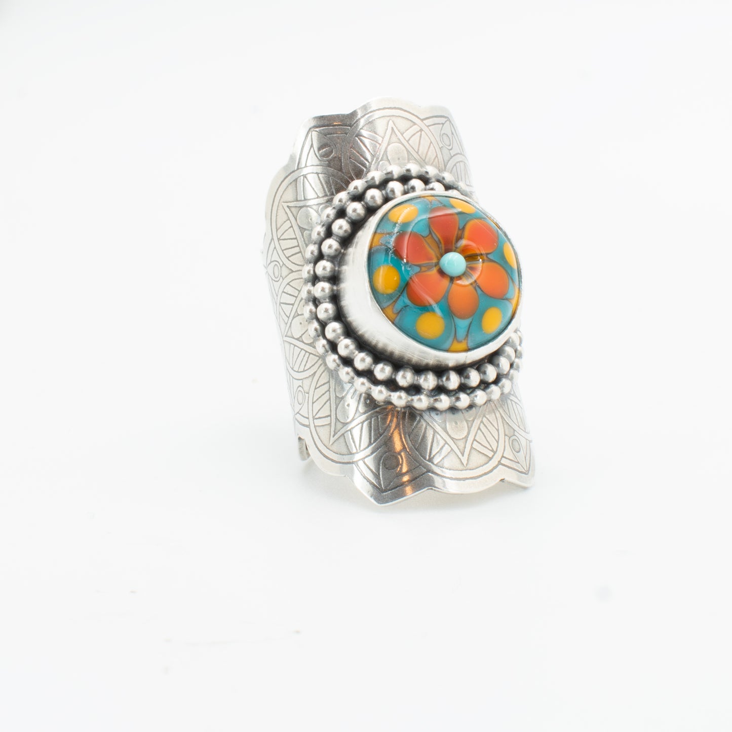 Summetime Sunshine Saddle Ring