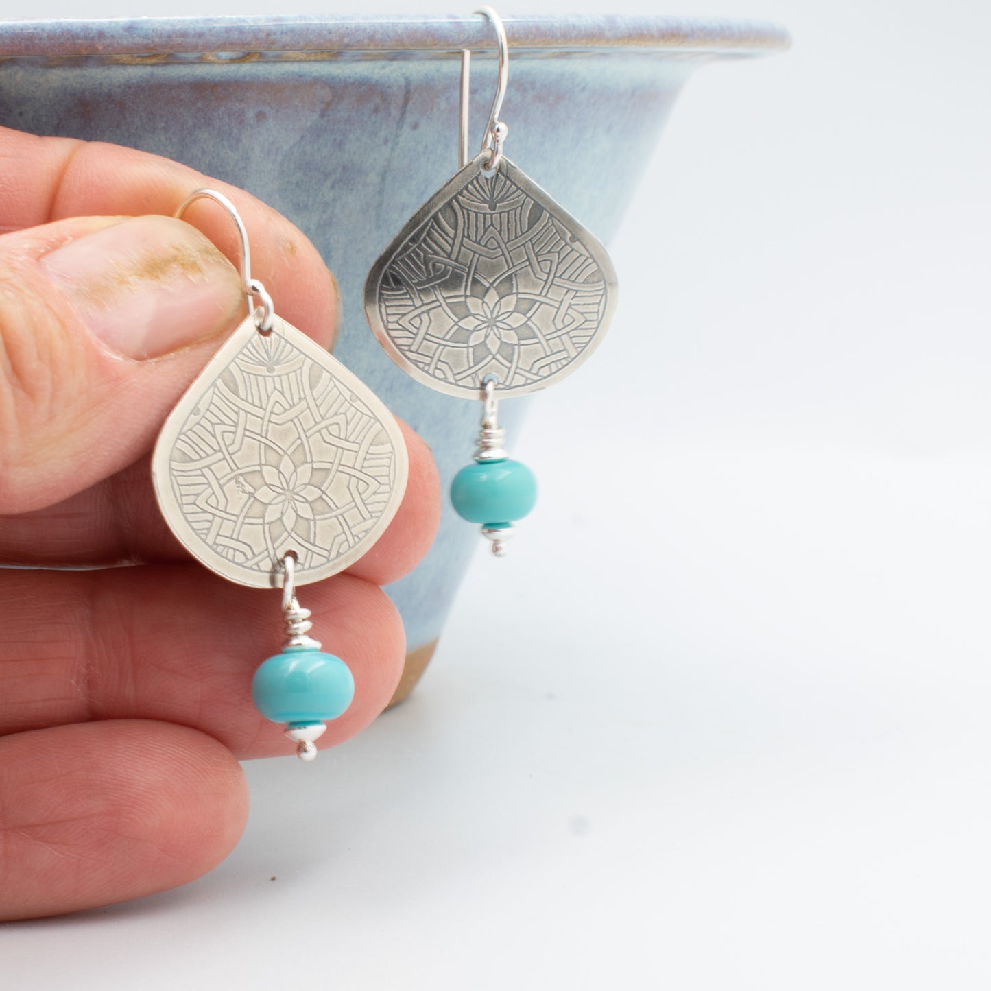 Turquoise Small Drop Earrings