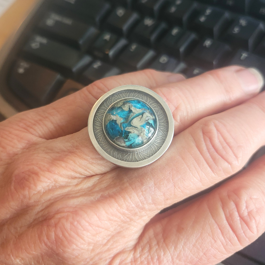 Mother Earth Statement Ring